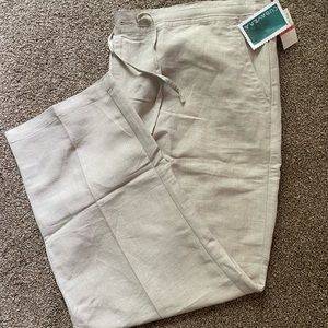 Mens Cubavera linen pants. Size 3XB/30